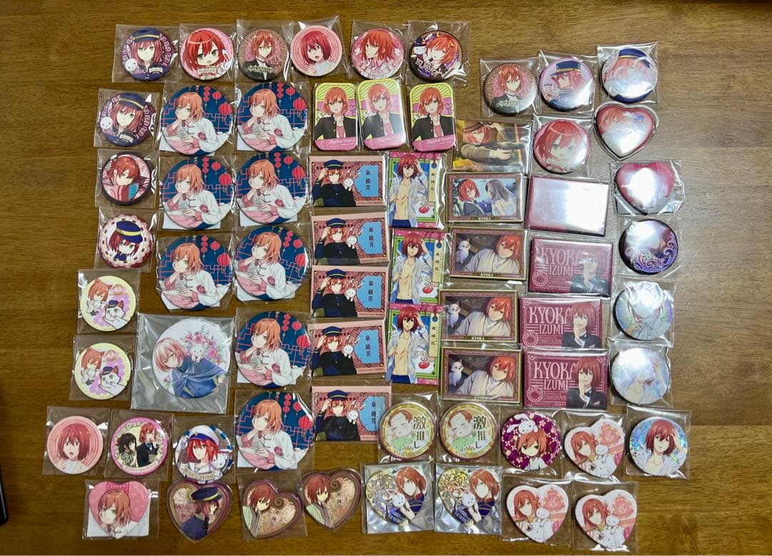 【限定値下げ】明治東亰恋伽 泉鏡花 缶バッジセット めいこい