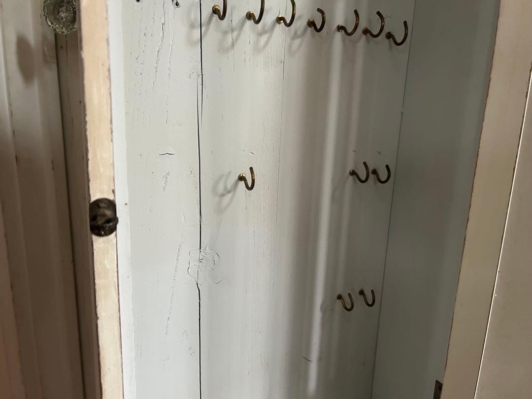 大幅値下げ！アンティーク　小家具　ガラスケース　キーケース