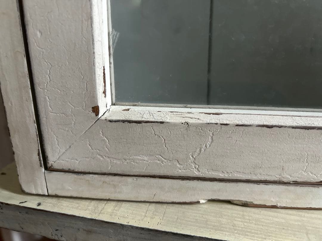 大幅値下げ！アンティーク　小家具　ガラスケース　キーケース