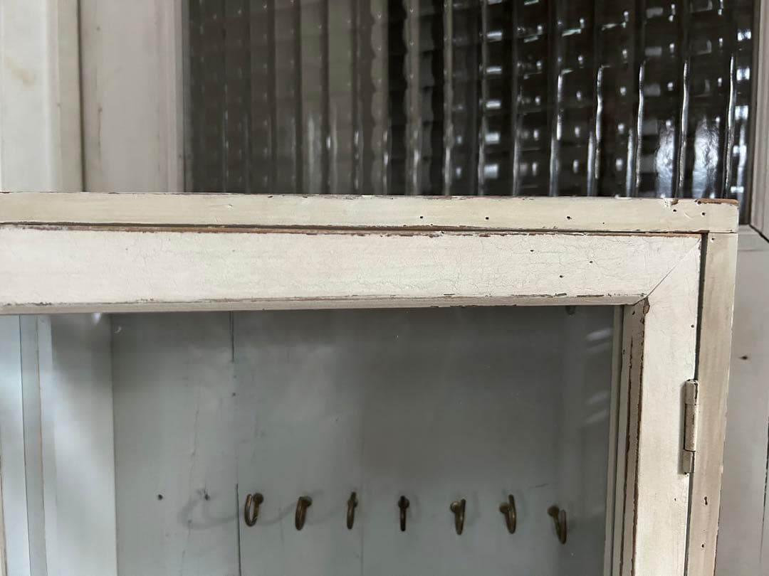 大幅値下げ！アンティーク　小家具　ガラスケース　キーケース