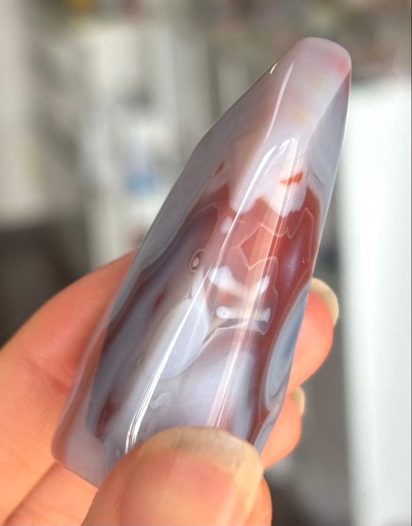 あ〜きゃん♬様　レア　高品質　スワジアゲート　フリーフォーム　天然石