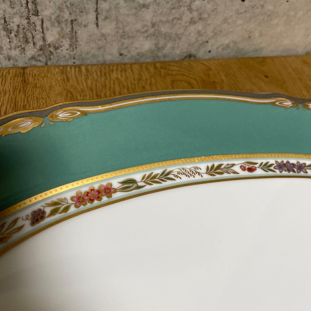 値下げ ノリタケ ハナリンス オーバルプレートと大皿2枚の通販