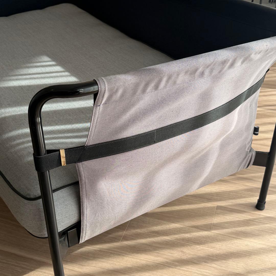 【HAY】CAN SOFA(グレー ／2人掛け).