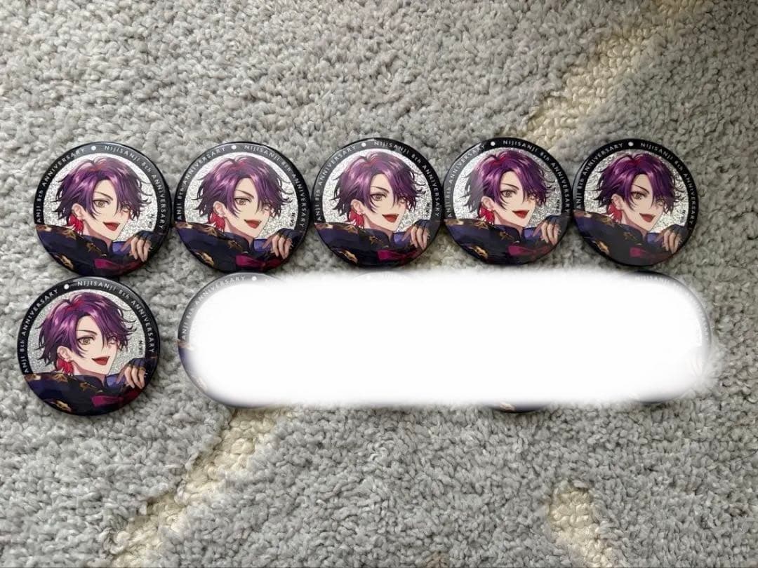 にじさんじ8周年 渡会雲雀 缶バッジ