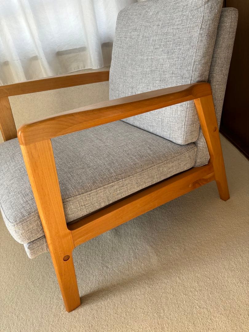 1人掛けソファ　モモナチュラル