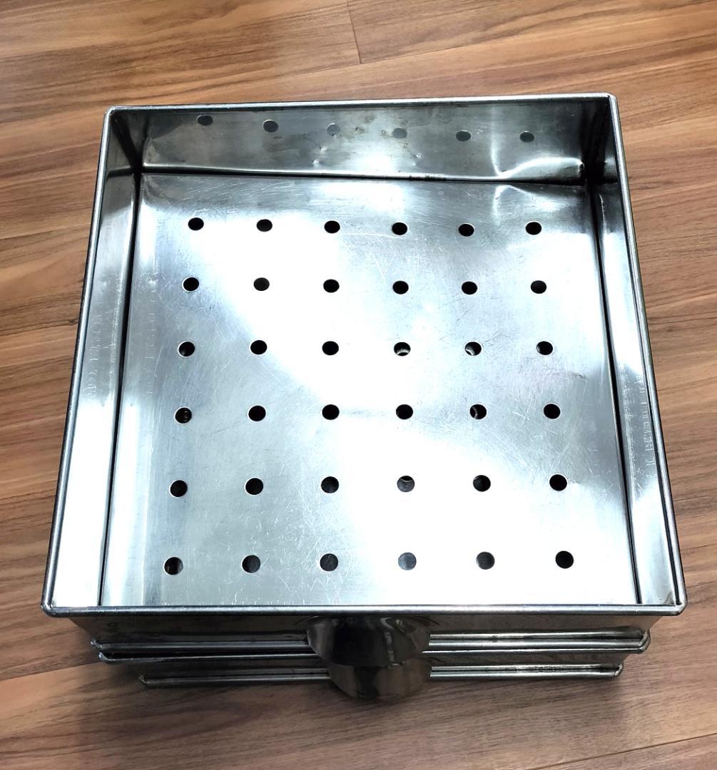 ステンレス製二層蒸し器