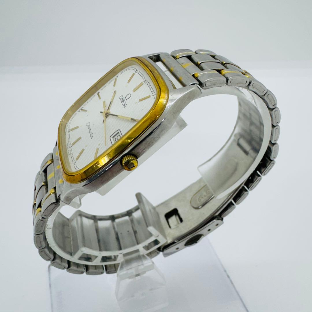 ✨OMEGA✨オメガ✨シーマスター✨クォーツ✨コンビ ✨デイト✨腕時計✨