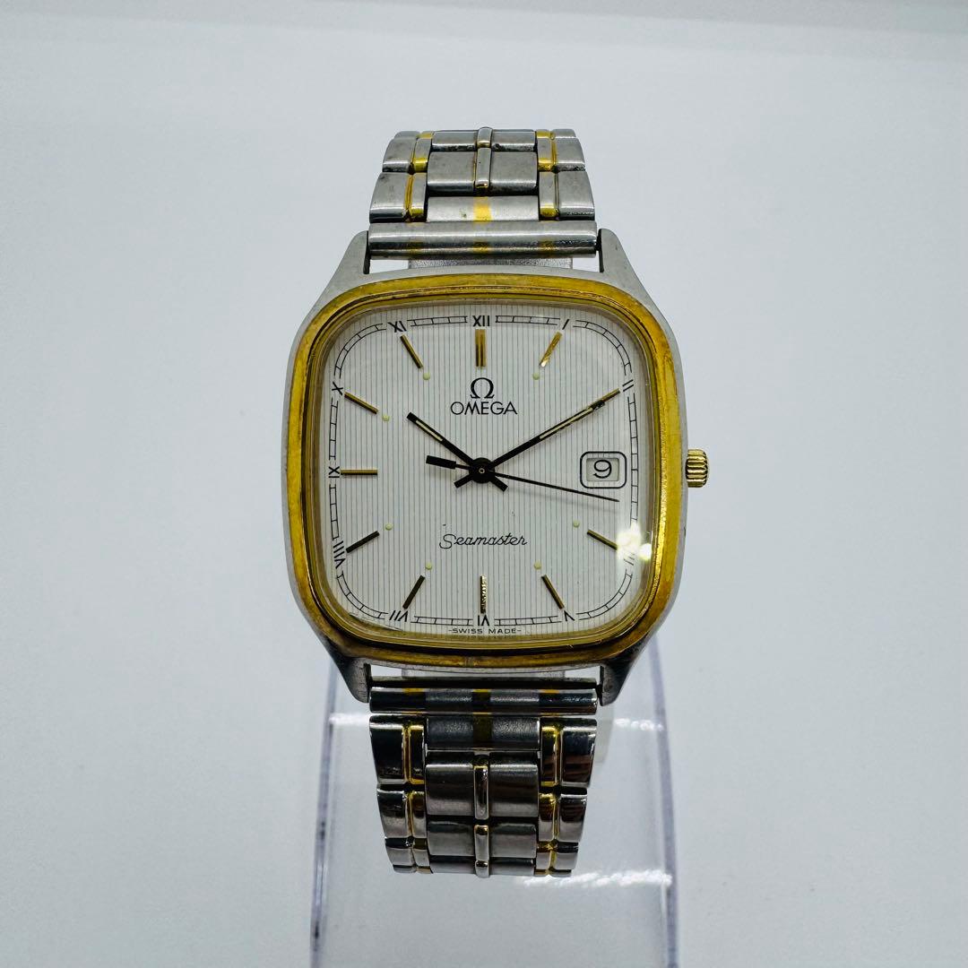 ✨OMEGA✨オメガ✨シーマスター✨クォーツ✨コンビ ✨デイト✨腕時計✨