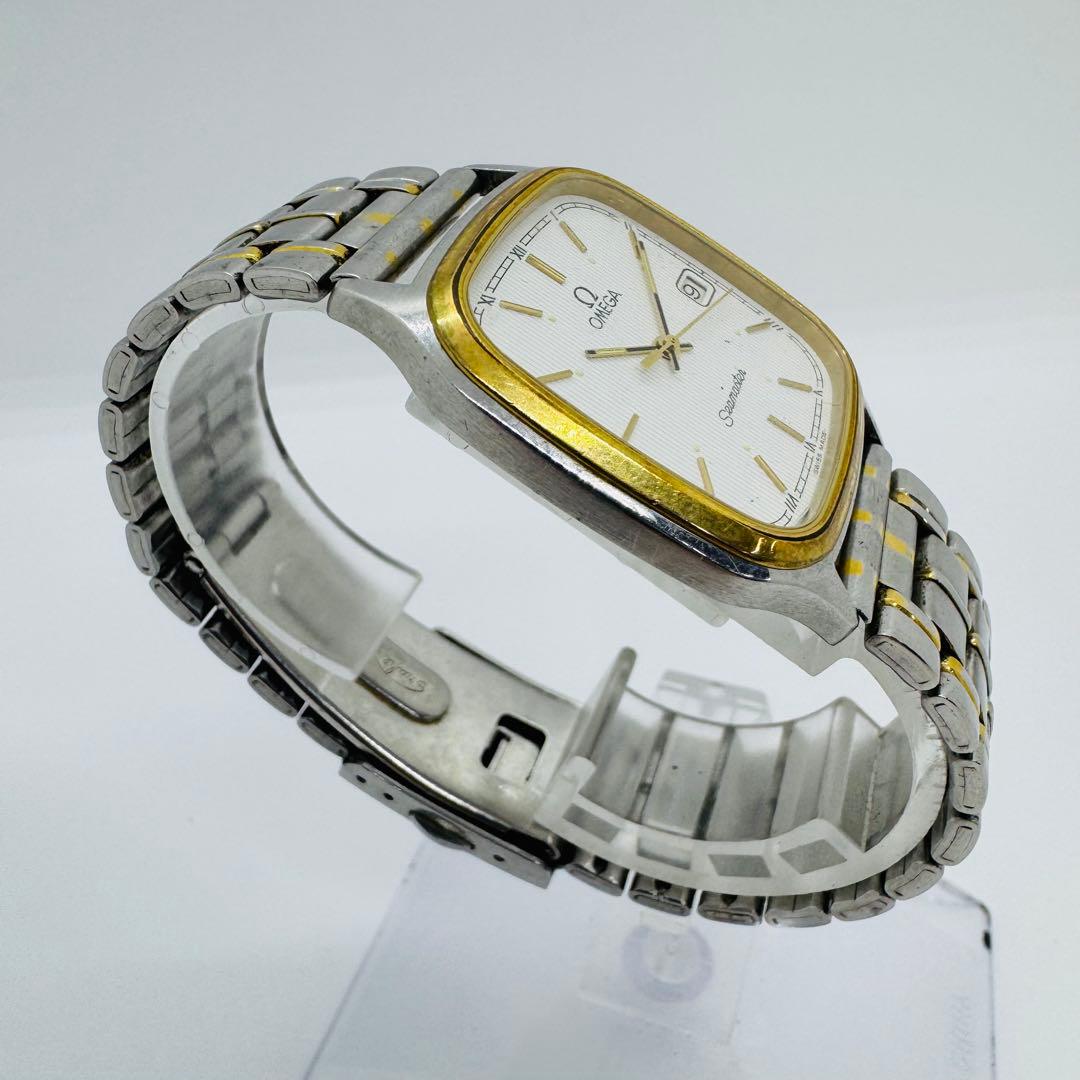 ✨OMEGA✨オメガ✨シーマスター✨クォーツ✨コンビ ✨デイト✨腕時計✨