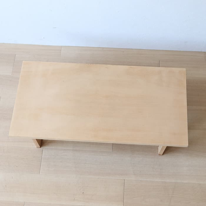 アンティーク シナ突板材 折り畳み ローテーブル ちゃぶ台 古家具 レトロ