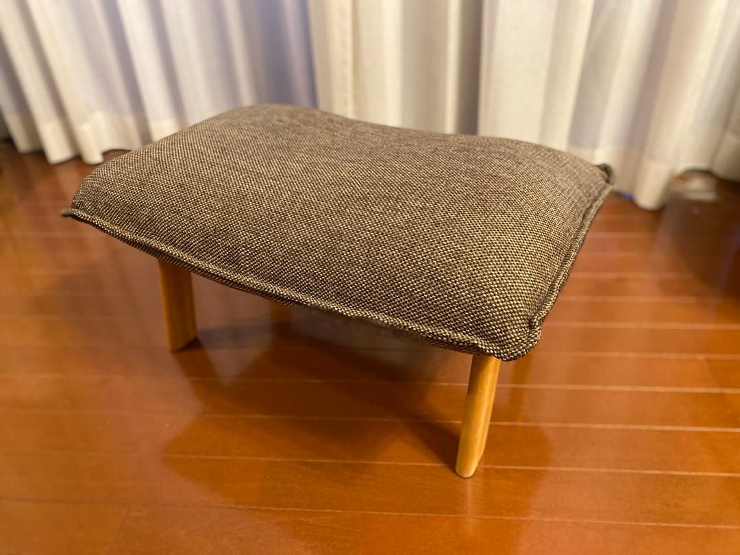 【無印良品】ハイバックリクライニングソファ用「オットマン」②