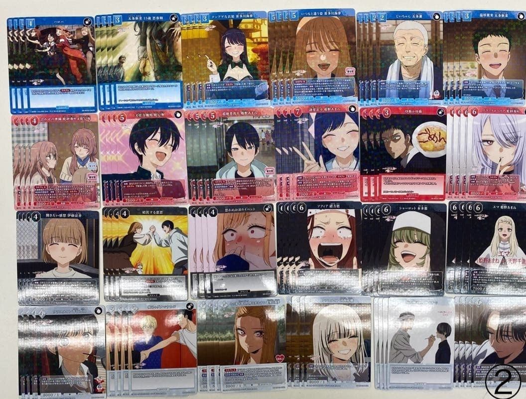 ビルディバイド 着せ恋 Season 2 全色SR以下 4コン 一部SR+で代替