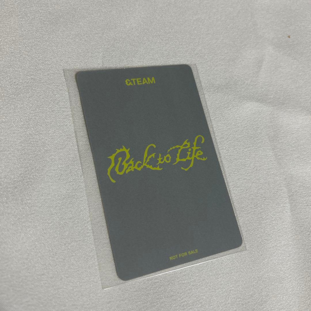 &TEAM andteam トレカ back to life FUMA フウマ - メルカリ