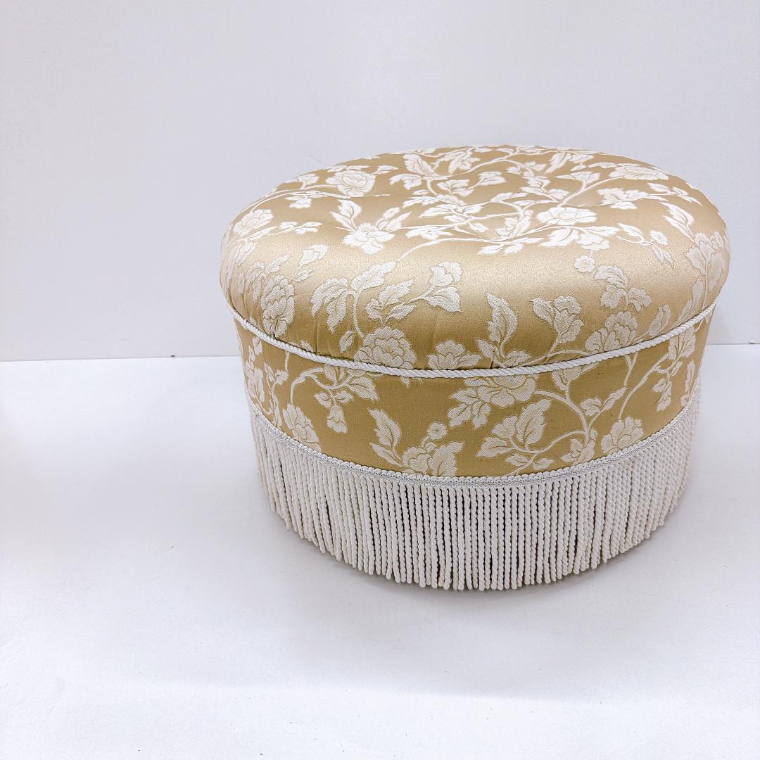 【美品】JenniferTaylor ジェニファーテイラー 丸スツール ①