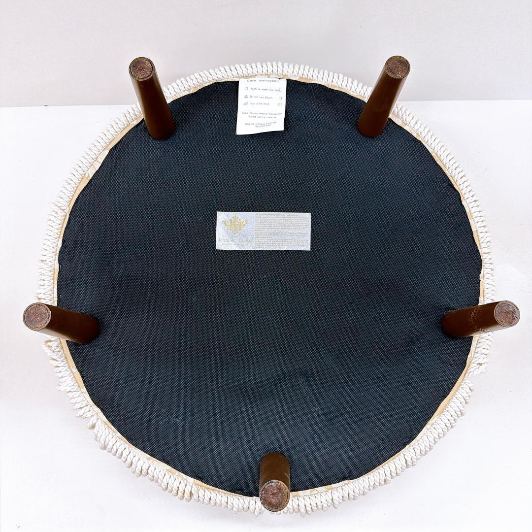 【美品】JenniferTaylor ジェニファーテイラー 丸スツール ①