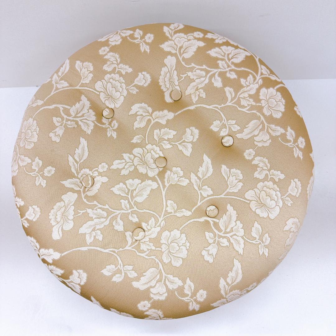 【美品】JenniferTaylor ジェニファーテイラー 丸スツール ①