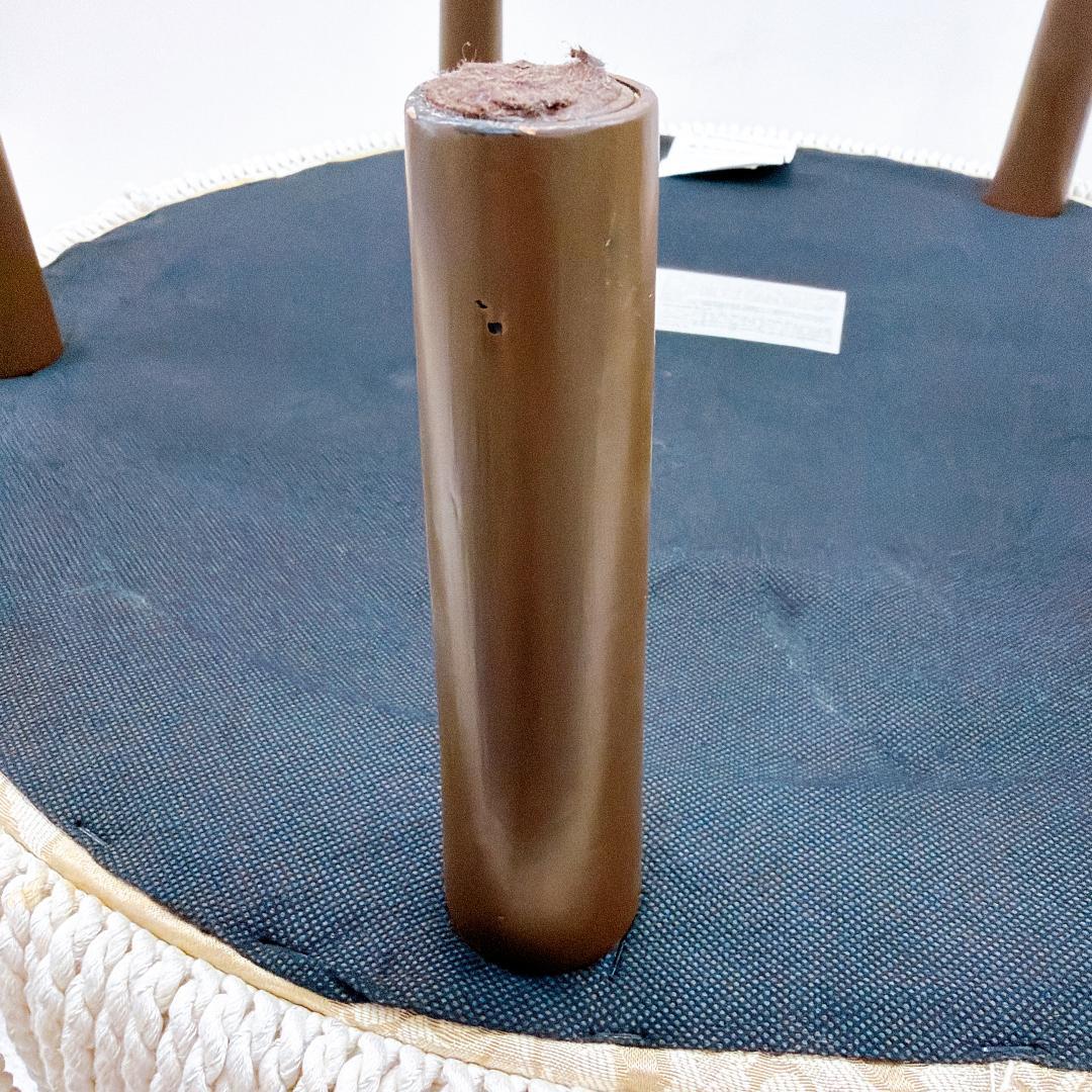 【美品】JenniferTaylor ジェニファーテイラー 丸スツール ①