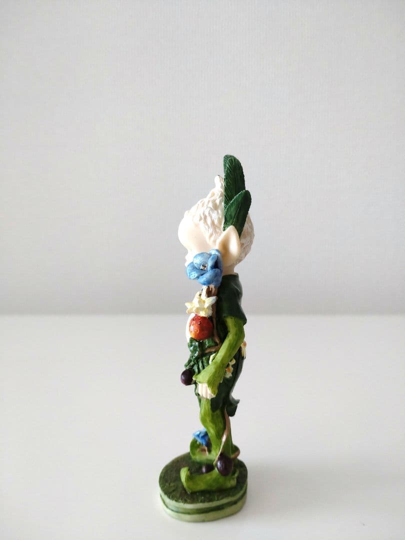 希少　与勇輝　森の妖精　ニングル　フィギュリン 人形　レジン　置物