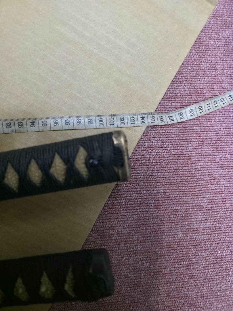 模造刀 2本セット長刀 ,打 刀. 刀置き 刀掛け 刀掛台 二本掛け