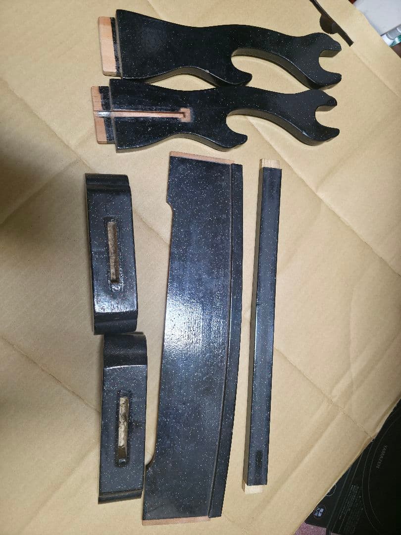 模造刀 2本セット長刀 ,打 刀. 刀置き 刀掛け 刀掛台 二本掛け