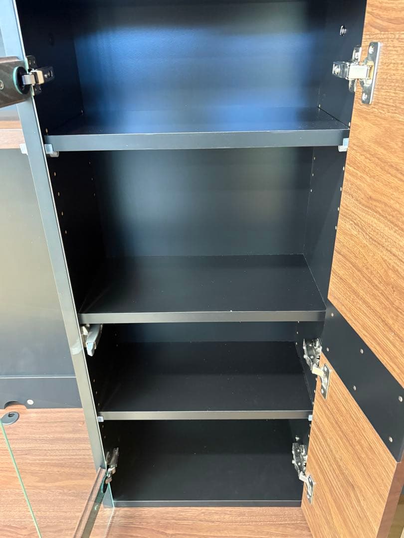 M047　モーブル製　ハイテレビボード　テレビボード上下分割可能　幅2000ｍｍ