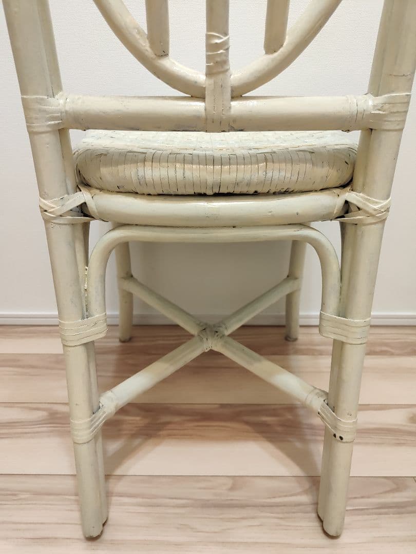 ビンテージ　シャービーシックカフェチェア