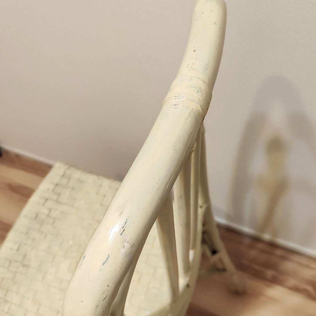 ビンテージ　シャービーシックカフェチェア