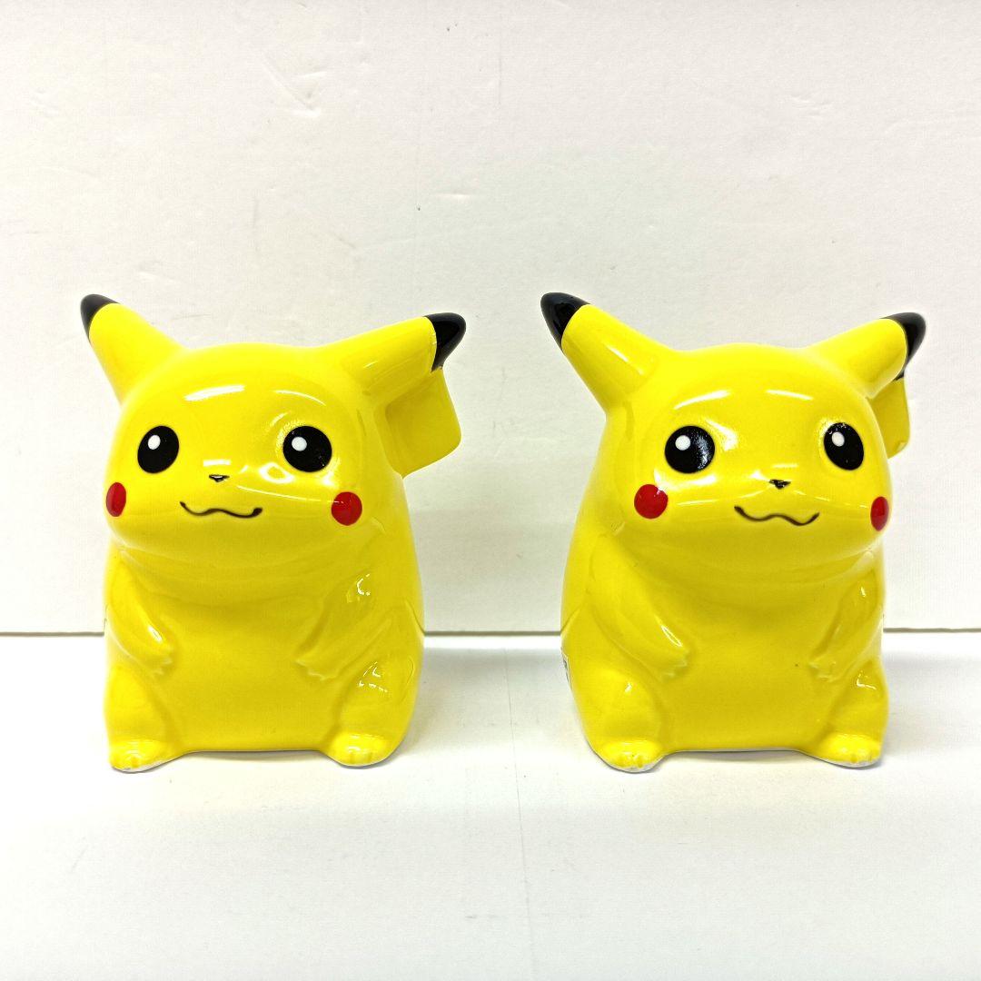 ポケモン ピカチュウバンク（S）（L）貯金箱 陶器 3点セット - メルカリ