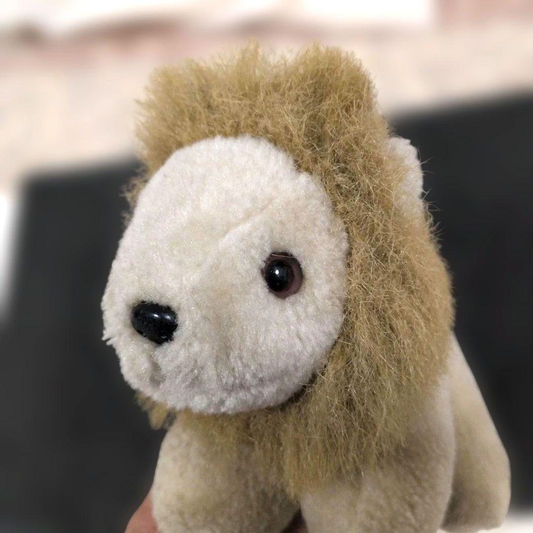 ライオン ぬいぐるみ 昭和レトロ - メルカリ