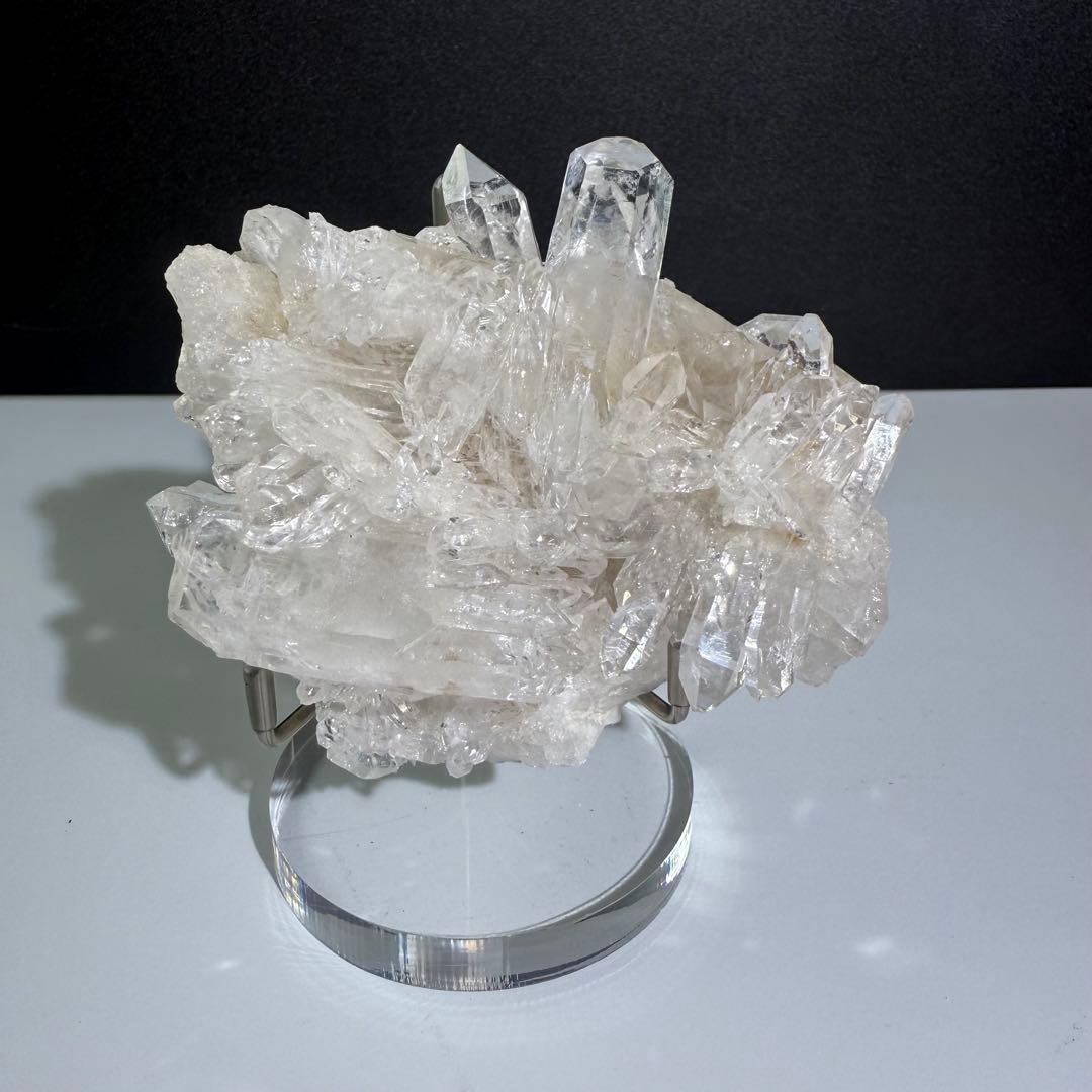 ブラジルミナスジェライス州産❣️天然石水晶のクラスター　置物NO.081409