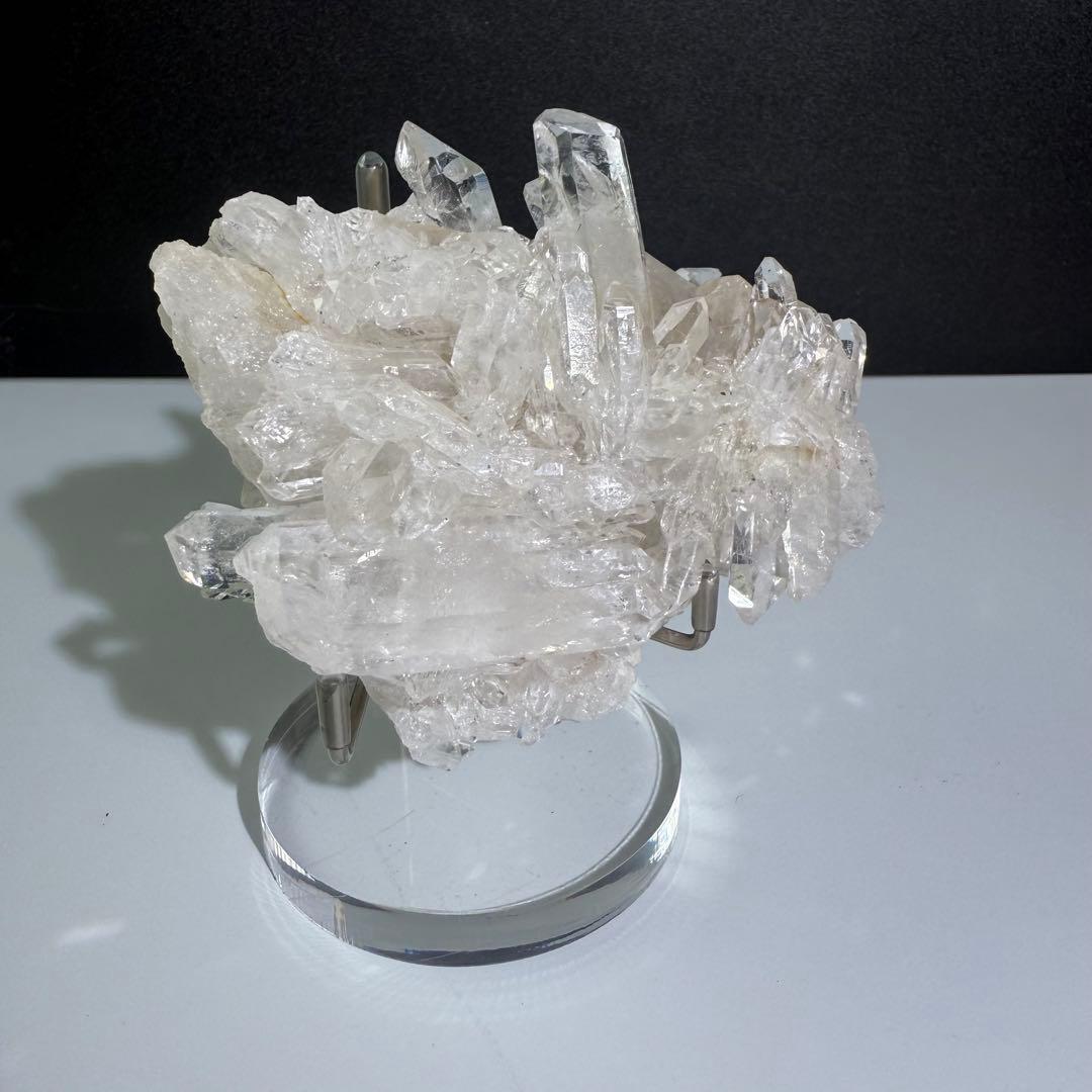ブラジルミナスジェライス州産❣️天然石水晶のクラスター　置物NO.081409