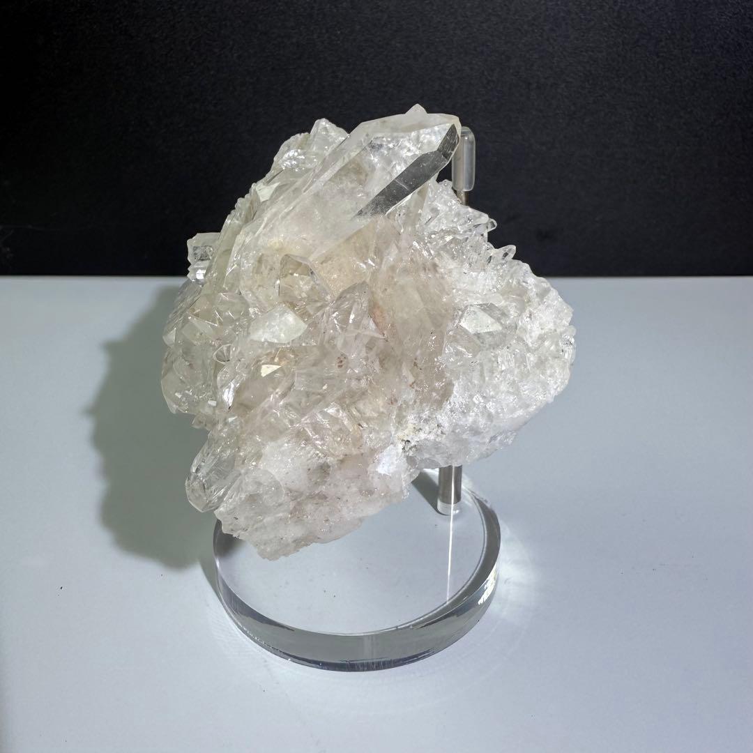 ブラジルミナスジェライス州産❣️天然石水晶のクラスター　置物NO.081409