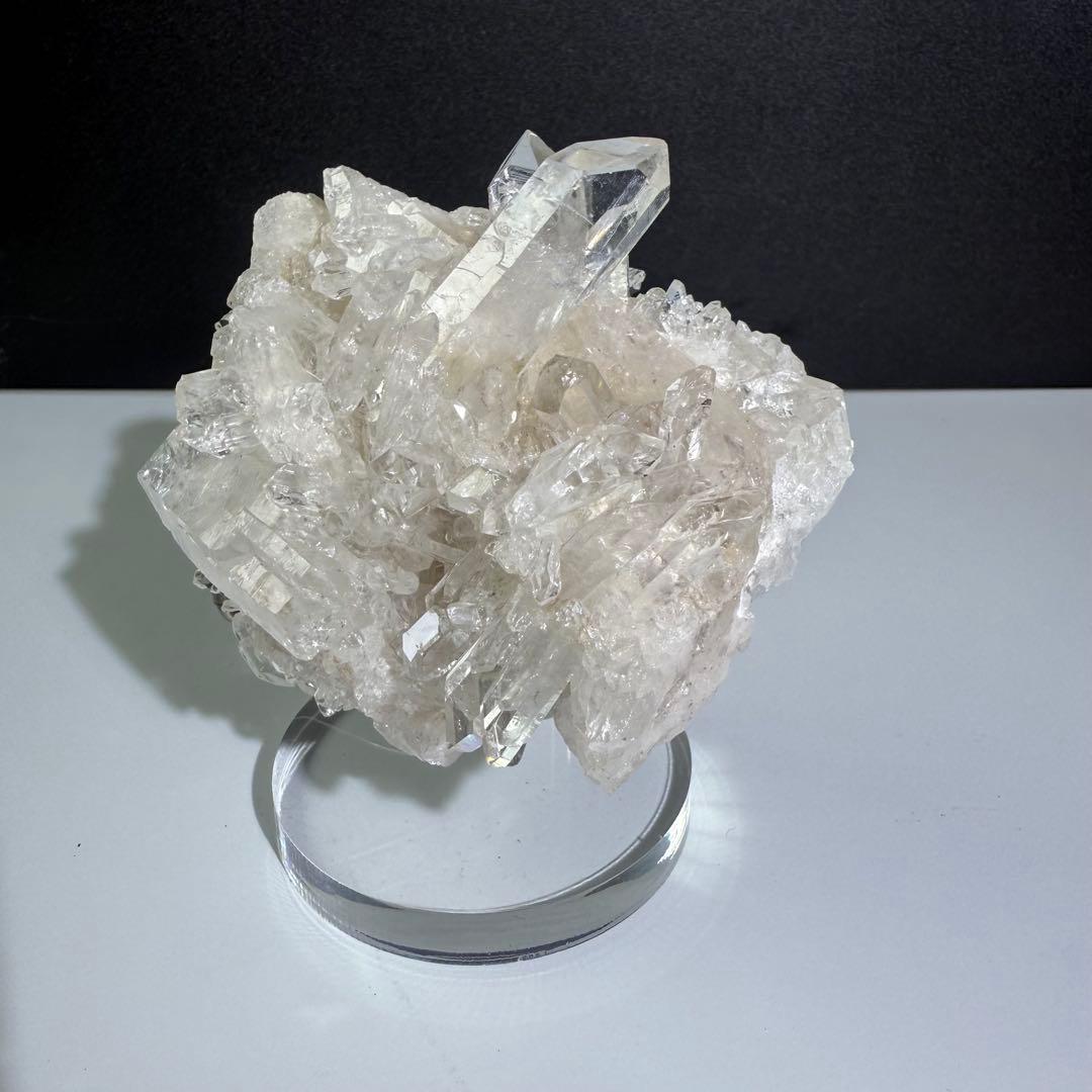 ブラジルミナスジェライス州産❣️天然石水晶のクラスター　置物NO.081409