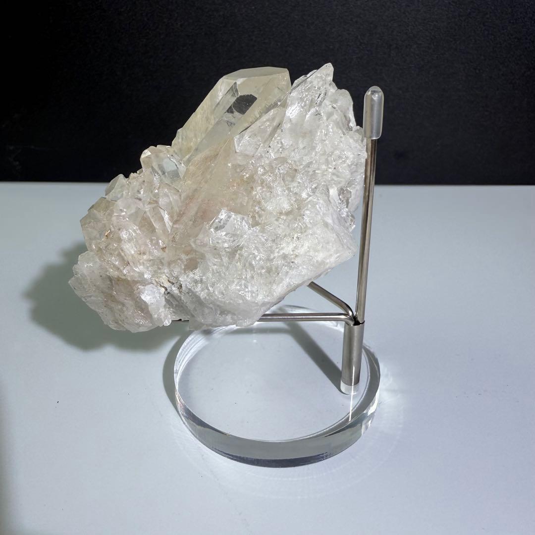 ブラジルミナスジェライス州産❣️天然石水晶のクラスター　置物NO.081409