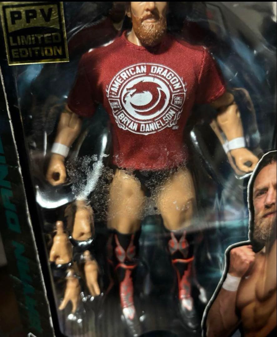 WWE MANKIND フィギュア マテル AEW ダニエル・ブライアン