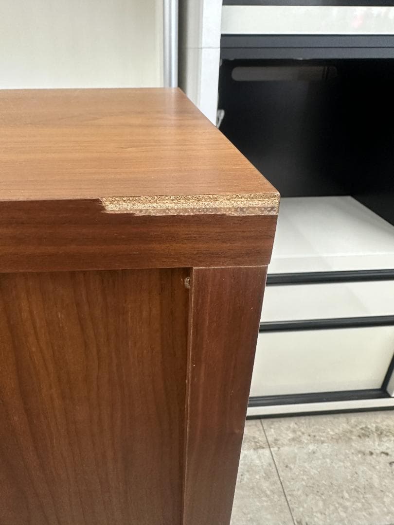 MASTERWAL マスターウォール コローバレコードラック 4列2段 ブラウン