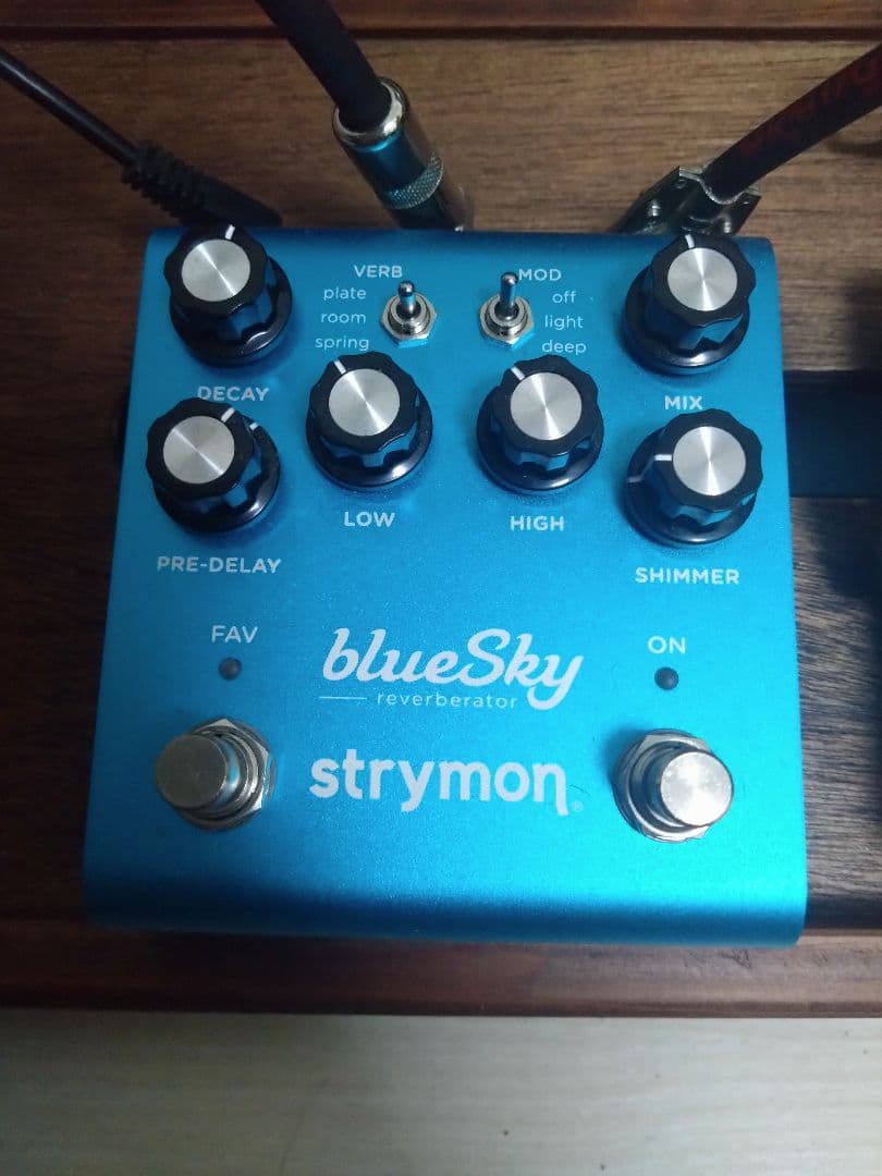 Strymon Bluesky V2 reverb blue sky リバーブ