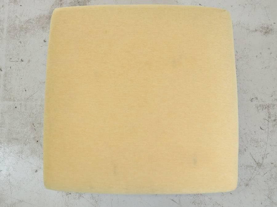 値下柏木工 OGA59 オットマン 2019年製 オーク材 ホワイトオーク色 布