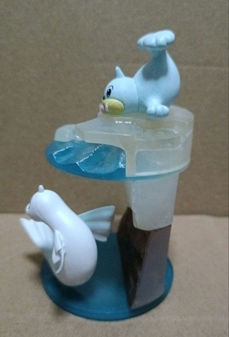 立体ポケモン図鑑 パウワウ ジュゴン ポケモン立体図鑑 フィギュア