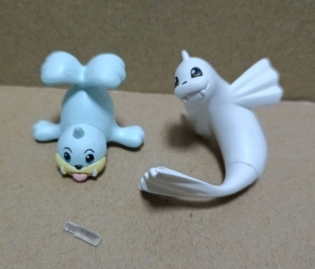 立体ポケモン図鑑 パウワウ ジュゴン ポケモン立体図鑑 フィギュア