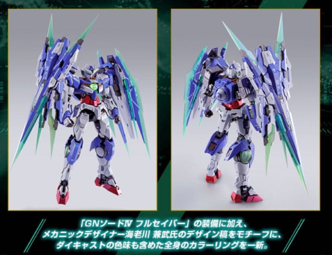 【新品未開封品】 L BUILD ダブルオークアンタ フルセイバー