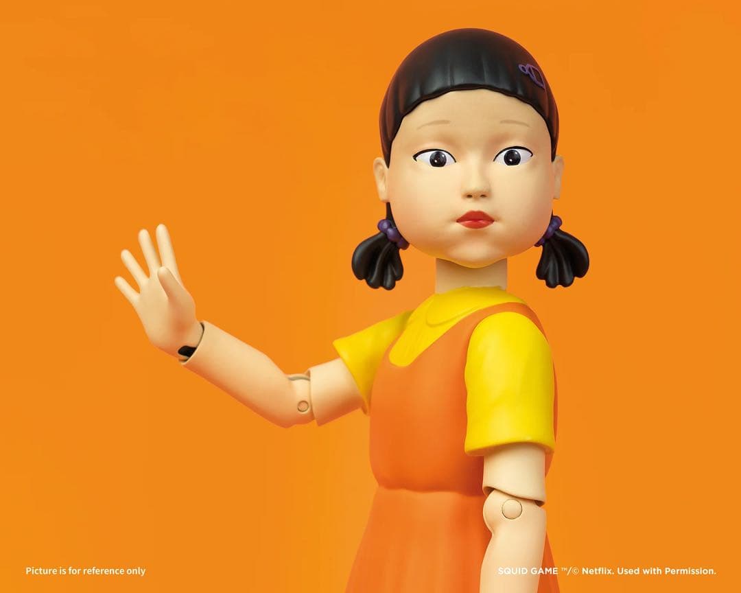 Netflix イカゲーム 公式 ヨンヒ フィギュア 正規品 - メルカリ