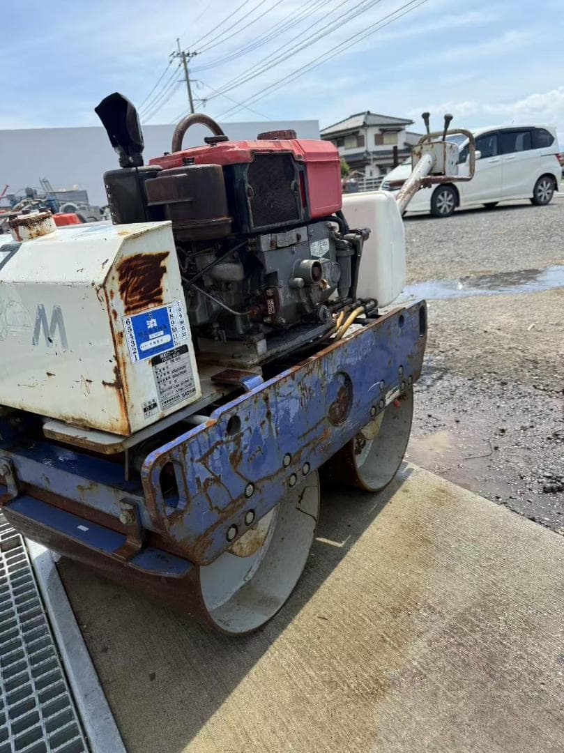 【福岡県みやま市】転圧ローラー エンジン ハンドローラ― 振動ローラー 2