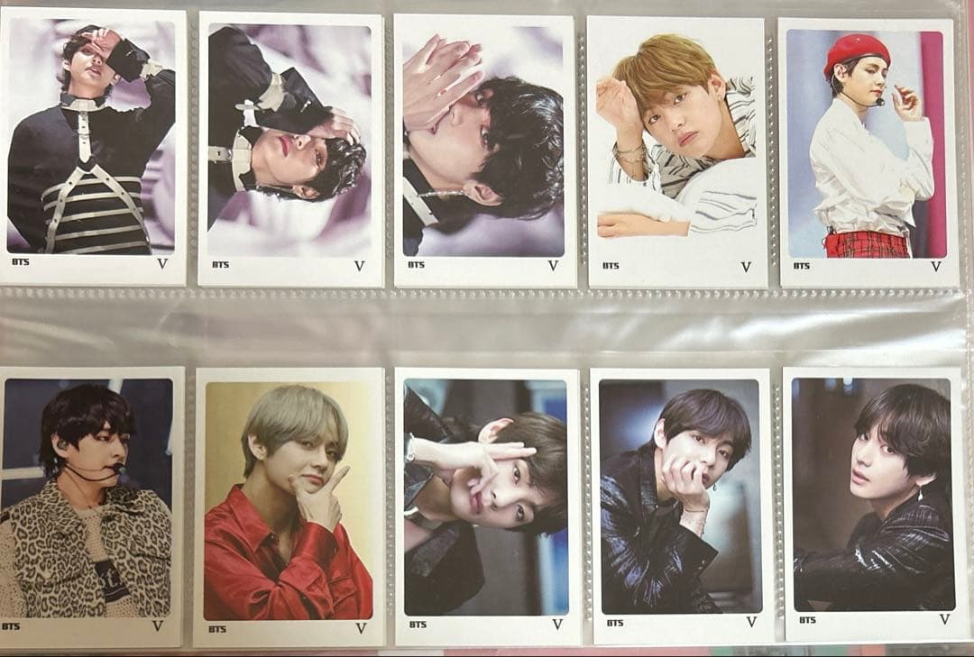 bts BTS テテ V メッセージカード トレカ 97枚セット おまけつき