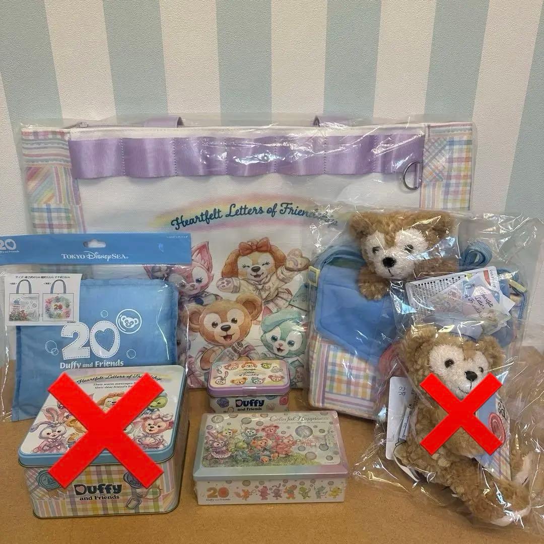 【新品未開封】Disneyディズニー　ダッフィー&フレンズ　大量グッズまとめ売り ダッフィー＆フレンズのフィルド・ウィズ・ジョイ！」スペシャルグッズ