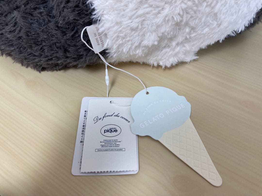 ジェラートピケ パンダ ティッシュケース