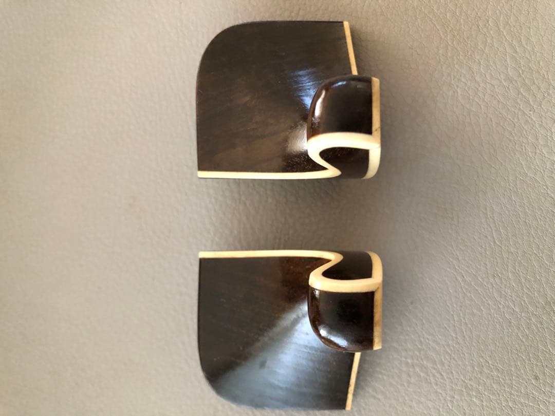 13弦用　天然素材琴柱14ケと猫足　桐箱入り