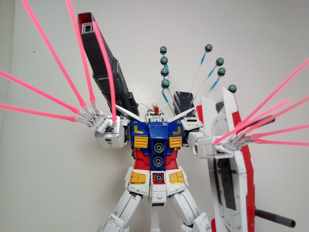 HG フルバースト サイコガンダム アムロ専用 鹵獲改修機 ガンプラ 完成