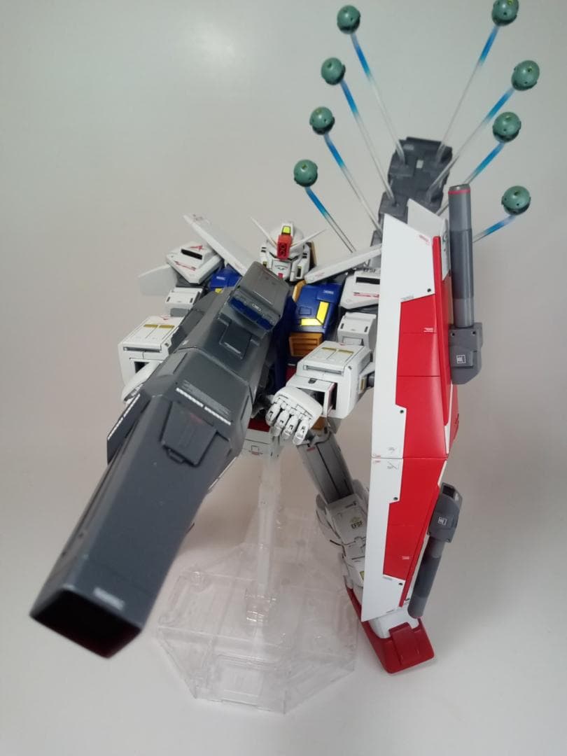 HG フルバースト サイコガンダム アムロ専用 鹵獲改修機 ガンプラ 完成