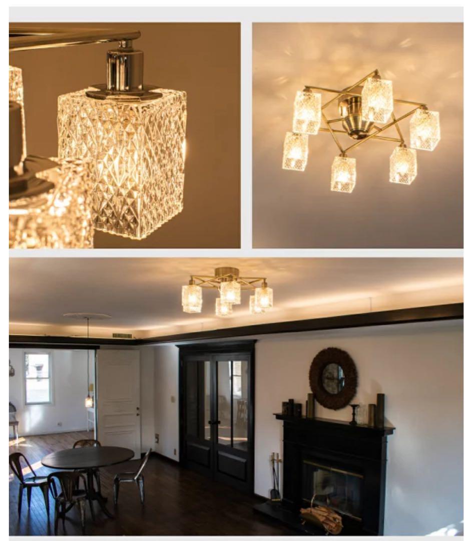 キシマ　シャンデリア　シーリングライト　amp51308 シルバー